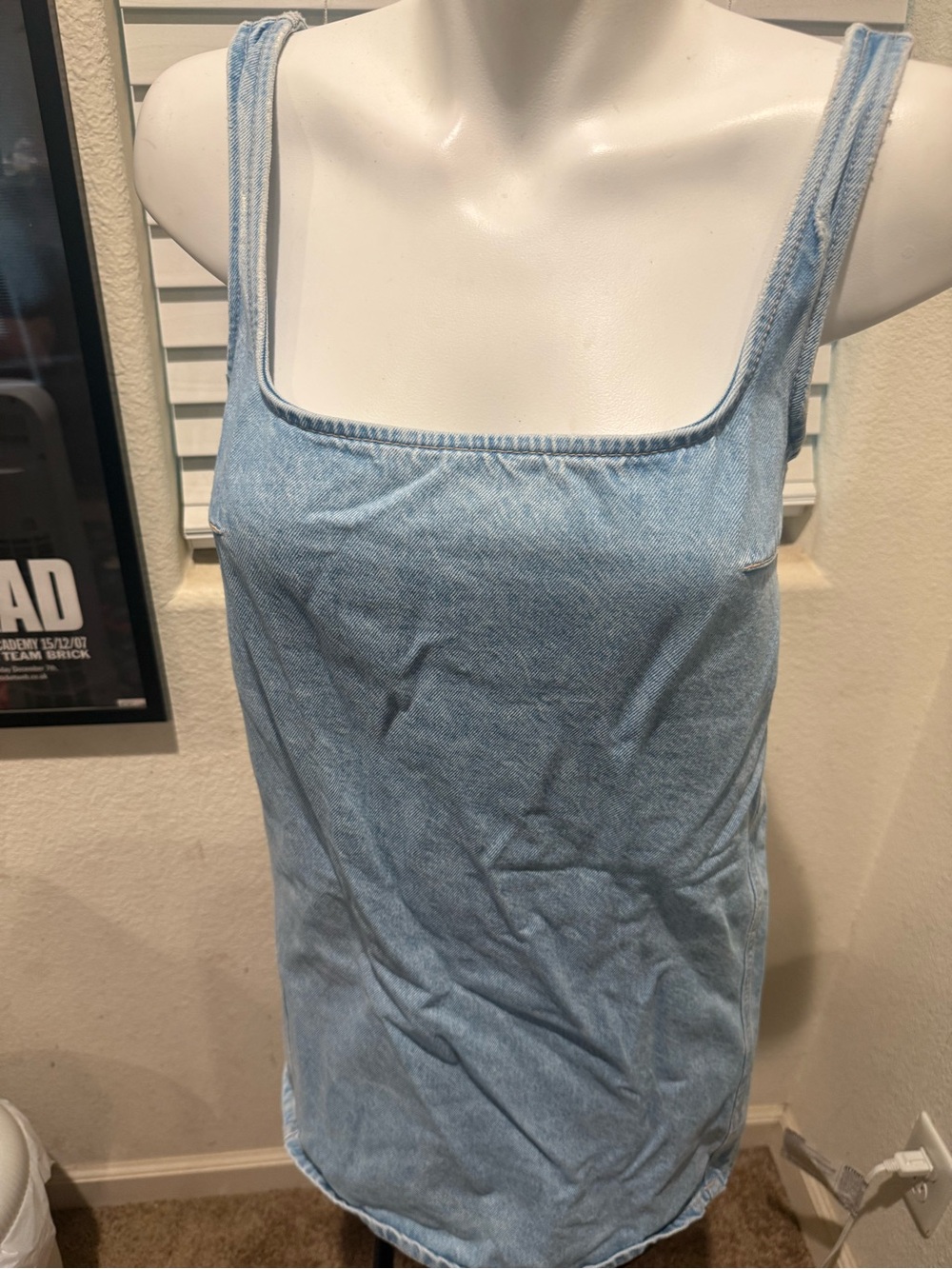 Zara denim‎ mini dress